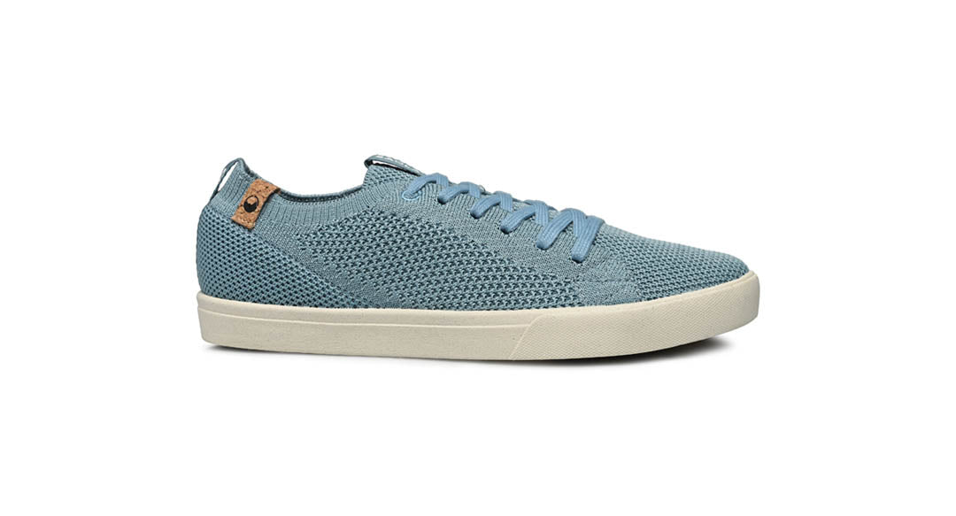  women's smoked blue shoe from right side